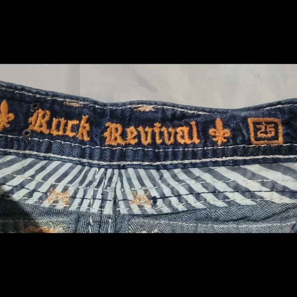 Rock Revival Scarlet shorts size 25 - Picture 6 of 12